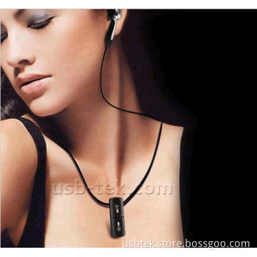 New Product Mini Touch Bottom Necklace MP3 Player [UT311R]